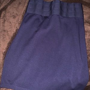 Max studio Navy pencil skirt